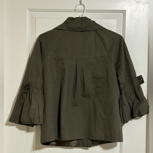 KENZIE cropped peacoat with 3/4 sleeves size 10 - Picture 2 of 9